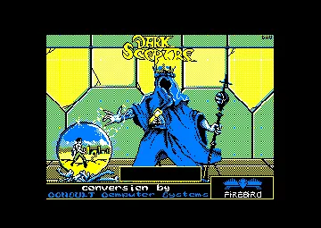 Dark Sceptre (UK) (1988) screen shot title